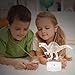 3D Night Light, Rquite Table Lamp with Smart Touch & Remote Control 7 Colors Changing, Optical Illusion Visual Led Lights for Living Bedroom & Home Decor Perfect Gifts Kids Girls Boys(Spinosaurus)