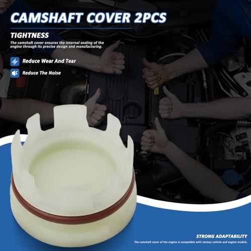 Image of 2-Pack 11117797932 Engine Sealing Cover 2010-2023 for BMW 1,2,3,4,5,6,7,X2,X4,X5,X6,Z4 Series for MINI 2015-2024 F54 F60 U25 F56 F55 F57 Peat# 11117797932