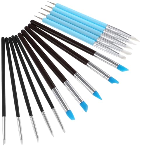 15 Pcs Silicone Sculpting Tools for DIY Handicraft
