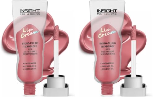Image of INSIGHT Lip Cream - Selene | Long Lasting | Easy to Wear | Non-Sticky & Transferproof | Liquid Matte Formula | 16 Hr Wear | Infused with Avocado, Coconut Oil & Niacinamide - 5g (Pack of 2)