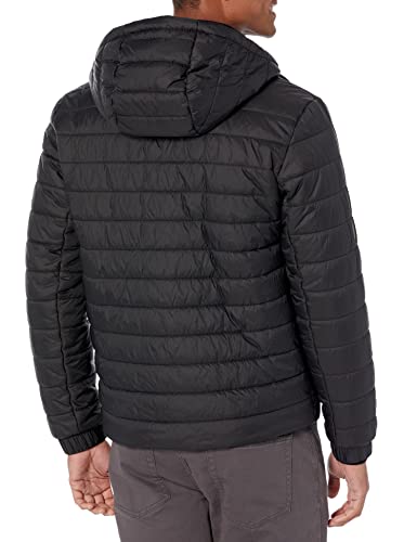 HUGO Men's Lightweight Hooded Puffer Jacket2