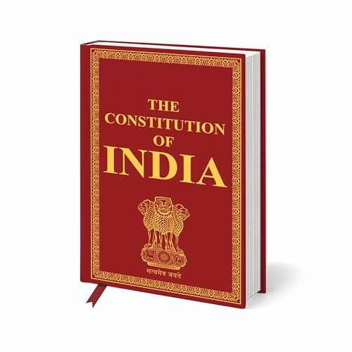 Image of The Constitution of India (Deluxe Hardbound Edition) - Law and Liberty Manual, Indian Polity Insight Book, Definitive Source for IAS & UPSC Prep
