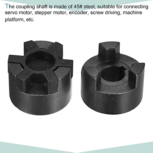 Accouplement flexible 16 mm en alliage usiné joint de précision 51x44 mm