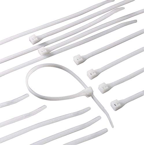 Image of Nylon Standard Cable Tie White Pack of 100 (100mm x 1.8mm)
