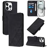 Ya en manzanajugosa.com: LEMAXELERS Funda para Apple iPhone 16 Pro MAX, Carcasa para iPhone 16 Pro MAX Carcasa Retro Empresas PU Billetera Carcasa Ranuras para Tarjetas de Soporte y Solapa con Cierre magnético YB SW Black