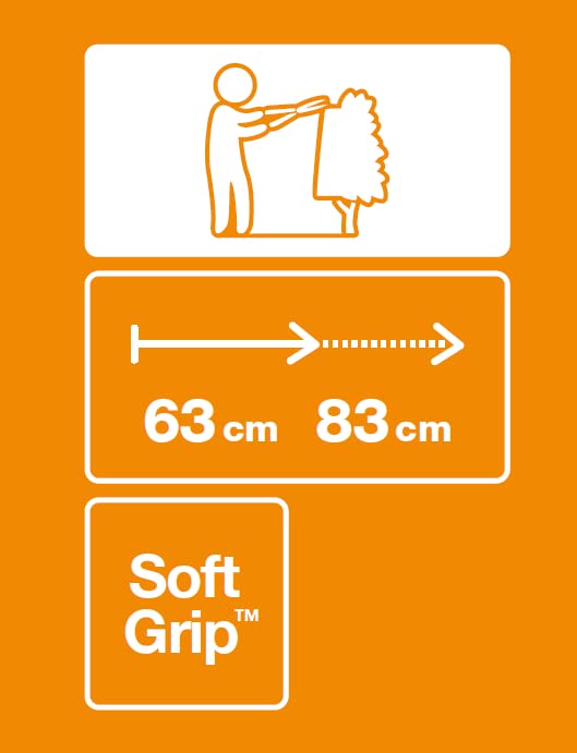 Tijeras de Seto Telescópicas Fiskars SolidTM miniatura 6