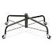 National Tree 32 Inch Folding Tree Stand with Rolling Wheels for 9 to 10 Foot Trees, Fits 1.25-Inch Pole (FTS-32R-1)