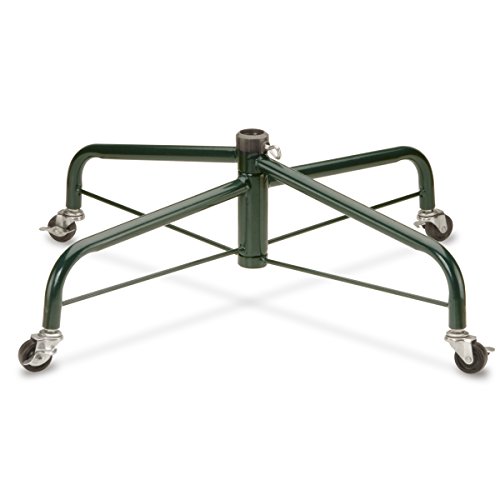 National Tree Company Christmas Tree Stand | Includes Rolling Wheels | Fits 1.25 Inch Pole | Foldable - 32 Inch