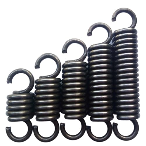 Lyuduo-������΂� Wire Diameter 4.0mm Tension Extension Spring Length 80/100/120/140/160/180/200-600mm Out Diamete 24mm�C1pcs�C �ψ��k���Ƒϋv