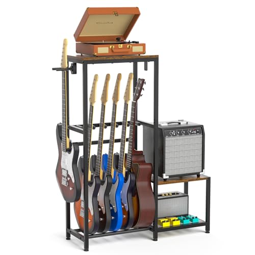 ikkle Guitar Rack for Acoustic, Electric Guitar, Bass, Guitar Accessories