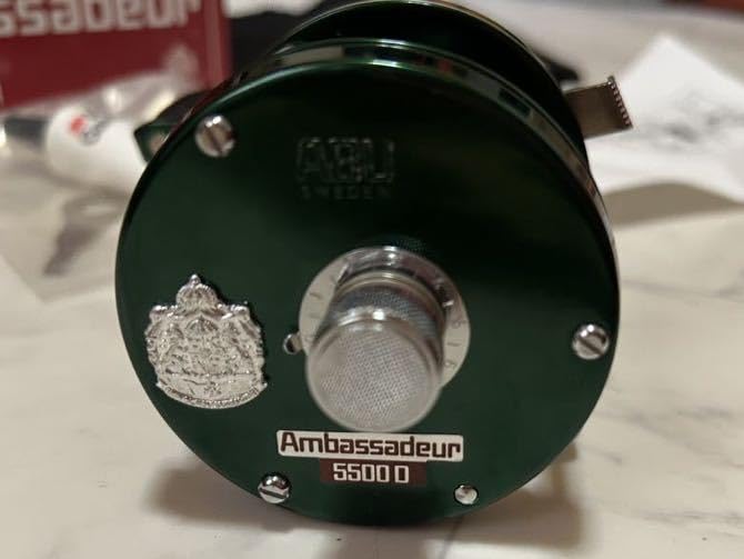 ABU 【美品】 RecordAmbassador 5000グリーンサイモン ABU