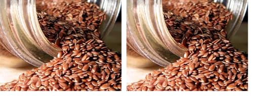 Image of Dry Fruit Wala Flax Seeds Organic 1kg (Pack of 2)