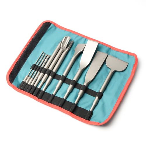 Yosight 034-DY-CJ-11 11Pcs Rotary Hammer Drill Bits And Chisel Set - Sds-Plus Carbide-Tipped Drill Bits And Chisels thumb #6