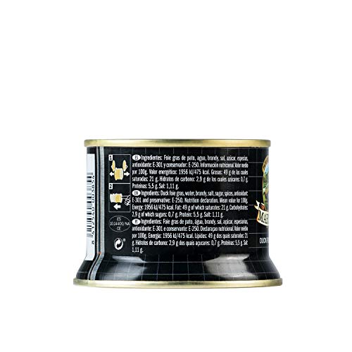 Martiko -Blok van Duck Foie Gras - Rijk en exotisch om te delen met Friends -130 G - Afbeelding 3