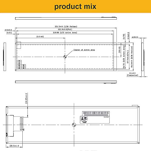 8.8 inch 1920x480 AIDA64 CPU 