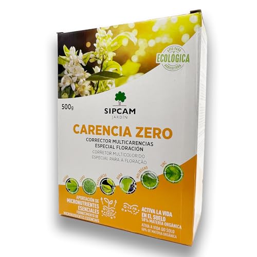 ABONO Corrector Carencias 500 GR ECOLÓGICO Especial para Floración | MUY EFECTIVO | Aporta Micronutrientes Esenciales a tus plantas y árboles CARENCIA ZERO Aplicación directa sin diluir | Nexum Market