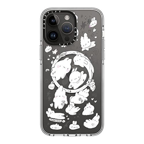 Coque iPhone 14 Pro Max CASETiFY transparente au design Just Some Buns unique - 3