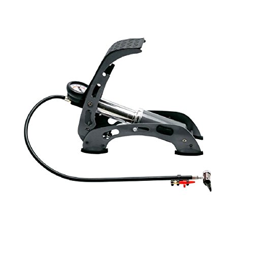 Bomba De Ar Pedal Premium Alta Pressão Brasfort