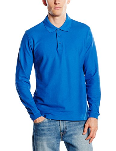 Fruit of the Loom SS037M, Polo para Hombre, Azul (Royal Blue), X-Large