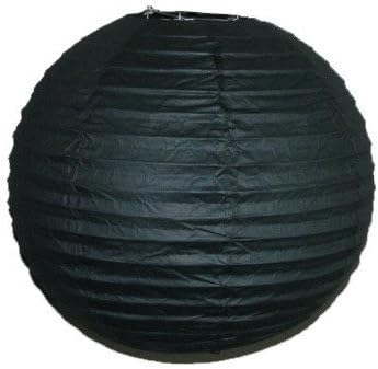 IGC Wholesale Lot 24 Pack - Party Paper Lantern-Round 12"-Luau Supplies- Oriental/Chinese Lamps - Forest Green