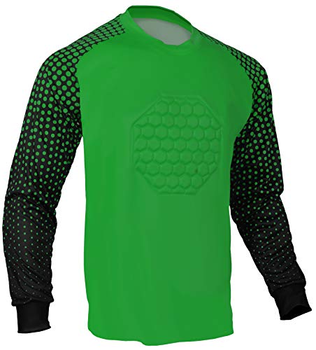 Soccer Goalie Jersey (Kelly Green, YM (XX-Small))