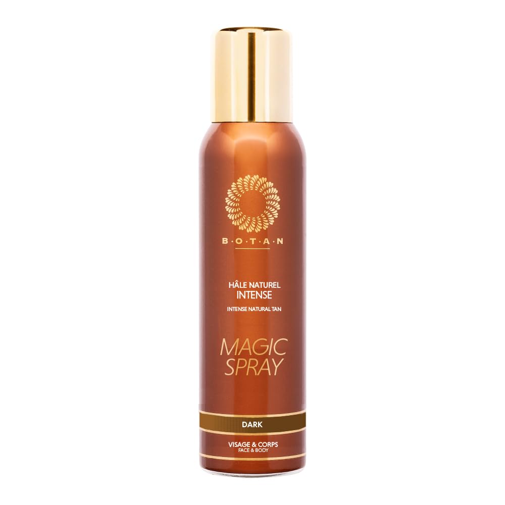 BOTAN Cosmetics – Spray Autobronceador Intenso 125 mL – Bronceado Natural y Radiante – Fórmula Vegana sin Alcohol