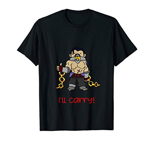 I'll Carry! Chibi League Heroes I Tee for Men and Women
