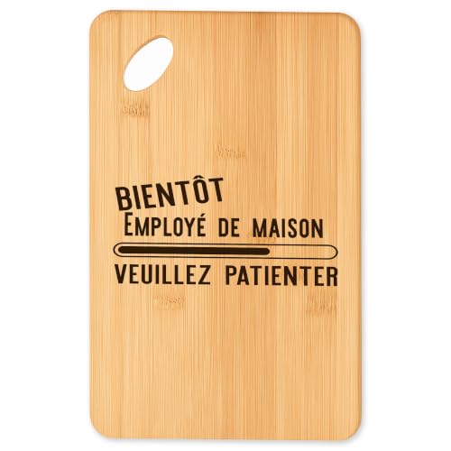 Planche à découper anti-rayures en bambou pour réussir vos apéritifs