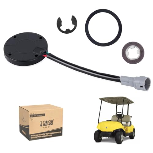 10L0L Golf Cart Speed Sensor with Speed Sensor Magnet for Yamaha Yamaha G22, G29, Drive, and YDRE Electric Carts with Hitachi DC Motor JU2-H1670-22-00, JU2-H1670-21-00, JU2-H181K-20-00