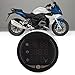 Qiilu 3-en-1 Moto Electrónica Termómetro Digital Voltímetro Reloj de Tiempo Medidor de...