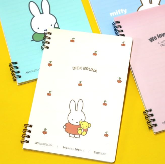 Cuadernos de conejo Florian de 8 mm con tapa dura pack de 2 2
