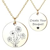 Anavia Birthmonth Flower Necklace