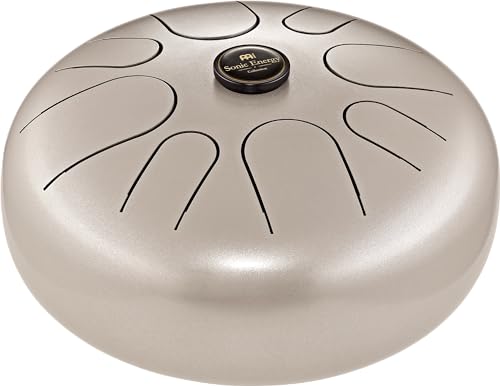 Meinl Sonic Energy Steel Tongue Drum 8 Notes 16' with Mallets, Bag — Sound Healing Instrument for Musical Education, Meditation, ASMR, Yoga