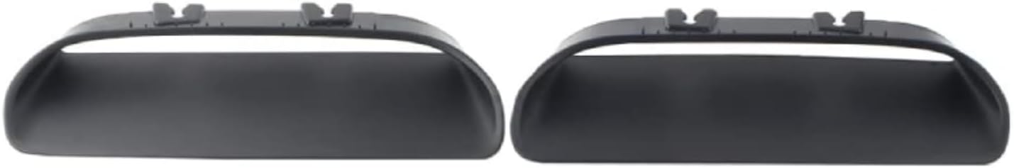 Car Hood Air Vent Cover Front Side Air Vent Cover Hood Bezels and Accessories Compatible with Dodge Challenger Redeye 2019-2020, Replace 68378080Ab, 68378081Ab, Black