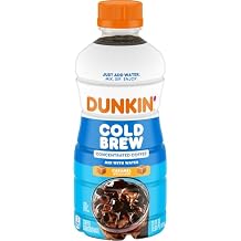 Dunkin Caramel Flavored Cold Brew Coffee Concentrate, 31 Oz.