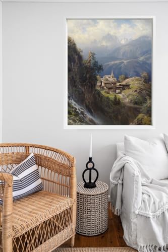 Schattenfugenrahmen 50×70 cm für Leinwände und Bilder