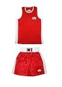 CS CEELA SPORTS Ring Fight Boxing Uniform Set (Red, 32) gallery image