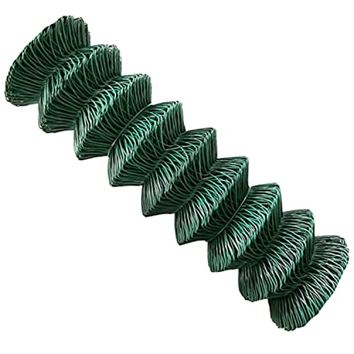 V2Aox PVC-ummantelter Maschendrahtzaun in grün Draht Ø 2 8 mm Maschenweite 60 x 60 mm Viereckgeflecht