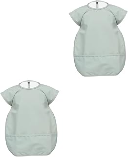 HOLIDYOYO Babador Para Alimentação De Bebês 2 Peças Macacão Para Meninos Babadores Para Meninas Babador Para Alimentação De Bebês Recém-Nascidos Babador Para Alimentação De Bebês