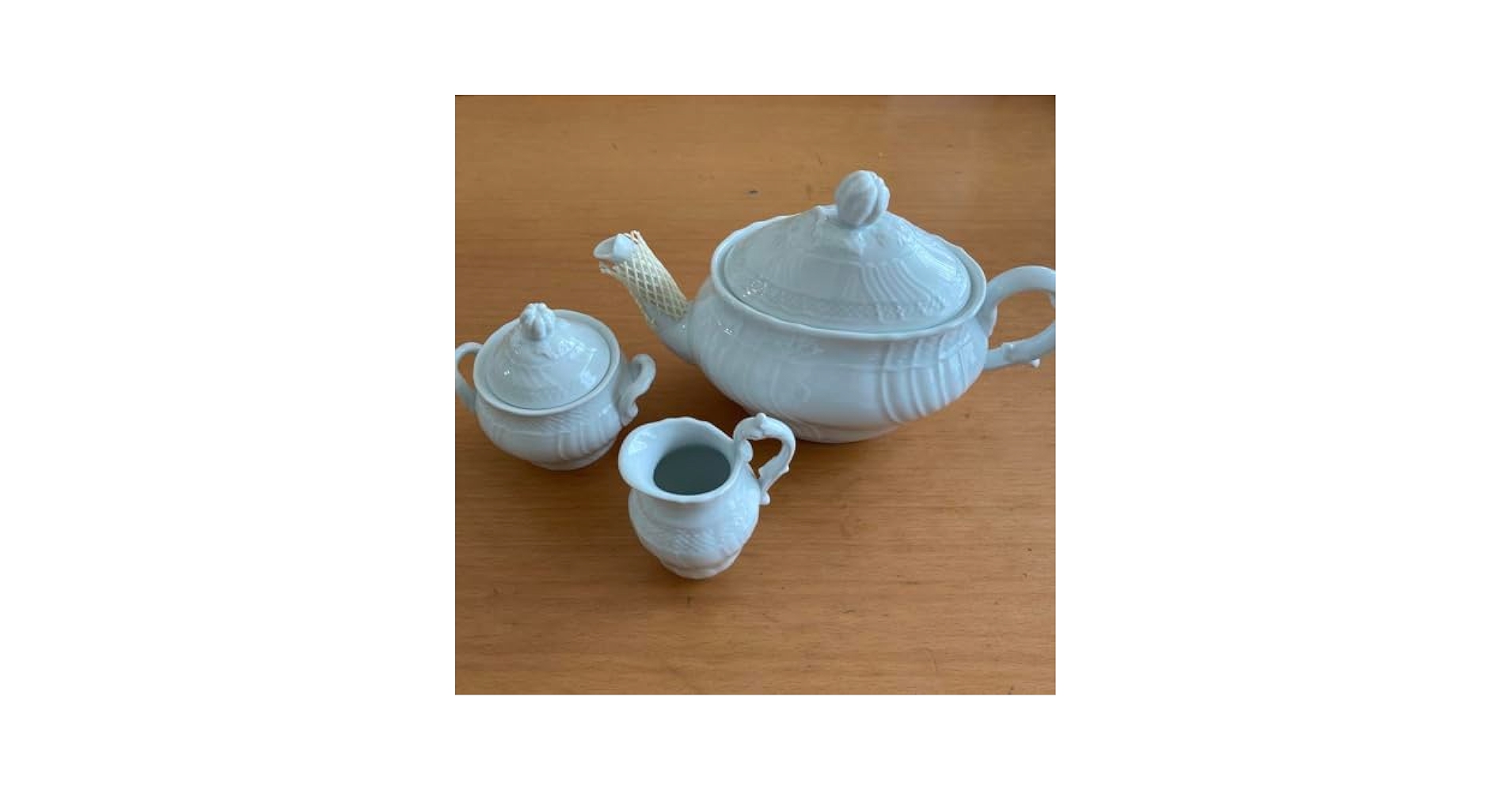 ★美品　リチャードジノリRichardGinoriベッキオ ホワイトティーセット 楽天市場】ジノリ1735／リチャード ジノリ(GINORI 1735／Richard