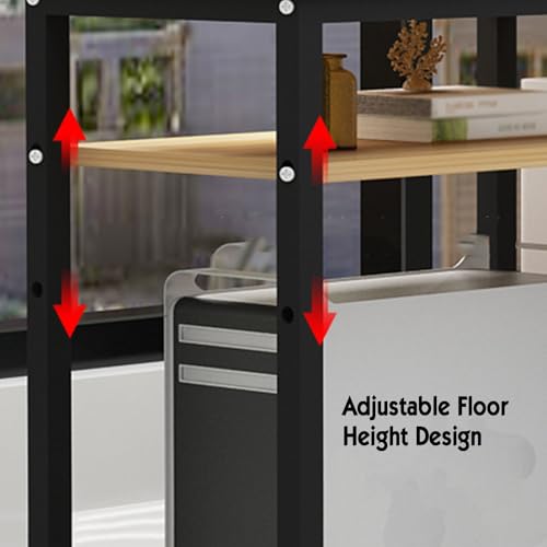 Support multimédia AV à 4 couches pour optimiser le rangement de votre salon - 4