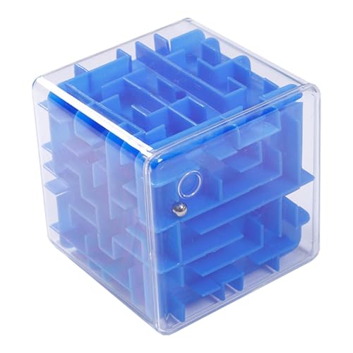 Puzzle laberinto 3D - Cubo dimensional interactivo para niños | Juego educativo con bolas giratorias portátiles, entrenamiento de , habilidad mental y entretenimiento en casa o de viaje