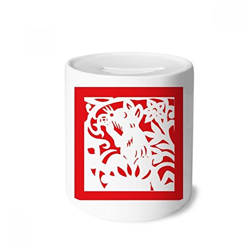 Tirelire céramique rat zodiaque chinois DIYthinker idée cadeau anniversaire nouvel an enfants