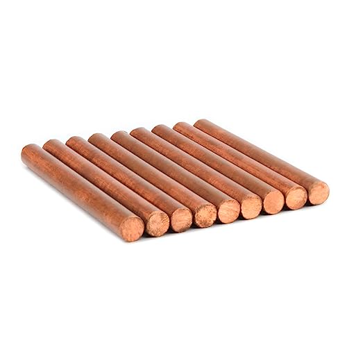 Image of Vastu Round Copper Stud | Vastu Stud Remedy | 3-Inch | Length -8mm | Pack of 9 | Remedy for Vastu Dosh Correction & Balancing Fire Element