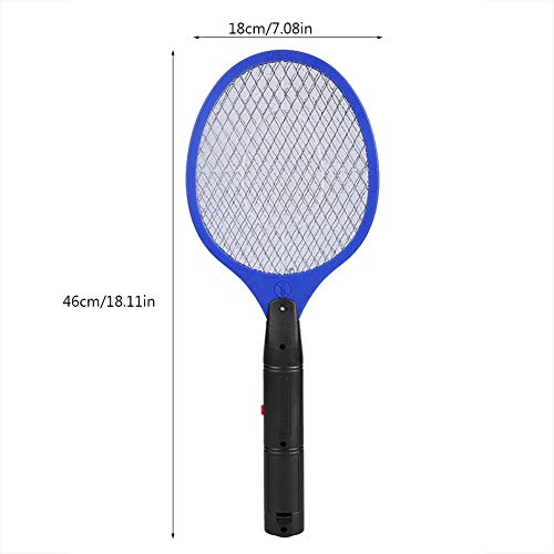 Soapow Draadloze Batterij Power Elektrische Fly Mosquito Swatter Bug Zapper Racket Insecten Killer Groen - Image 7
