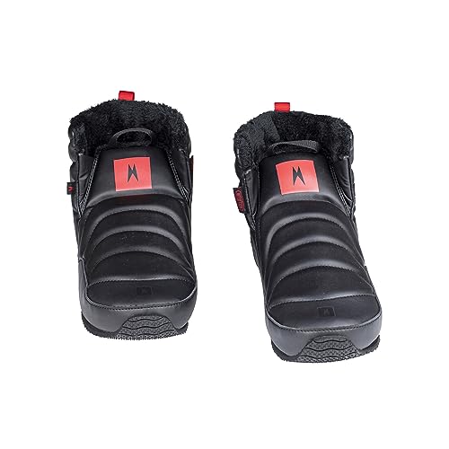 K2 Madshus Booties Unisex – Erwachsene After Race Booties 2.0 - red - Black - 18G2601