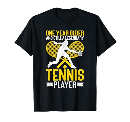 A Legendary Tennis Player Birthday Funny Tennis Camiseta