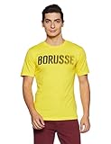  PUMA Herren BVB BORUSSE Tee T-Shirt, Cyber Yellow Black, M