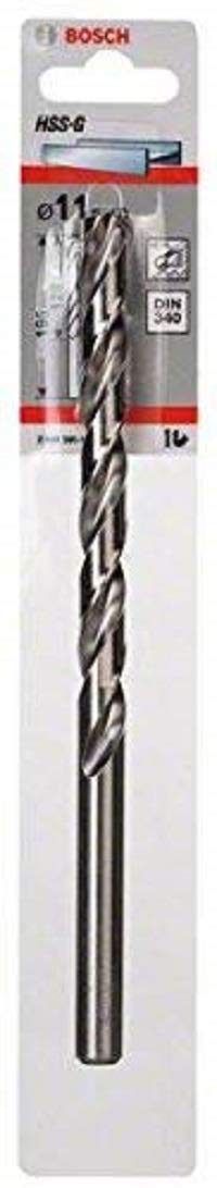 Bosch Bosch Professional 1x HSS-G Metal Drill Bit (for metal, Ø 11 mm, Robust Line, Accessory Drill Driver)
