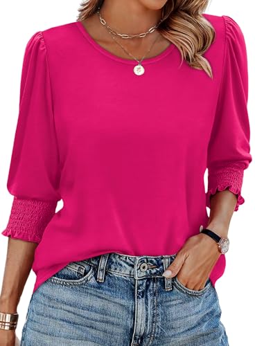 Spring Tops for Women 2025 Trendy Lightweight Blouses...